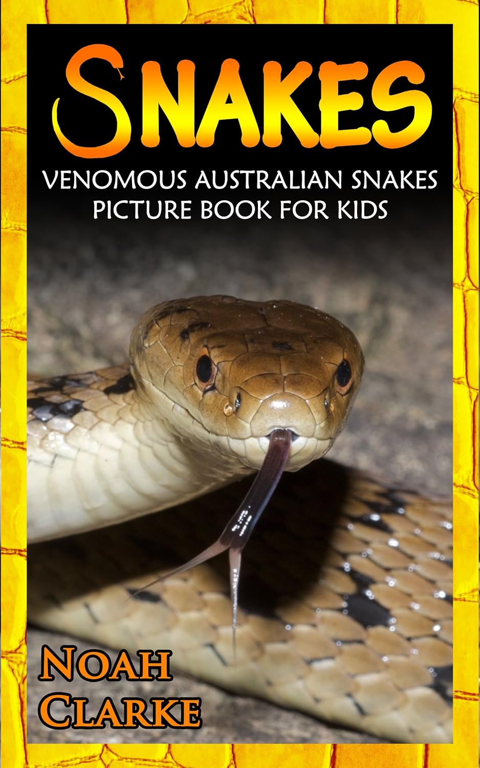 snakes: venomous australian snakes picture book for kids